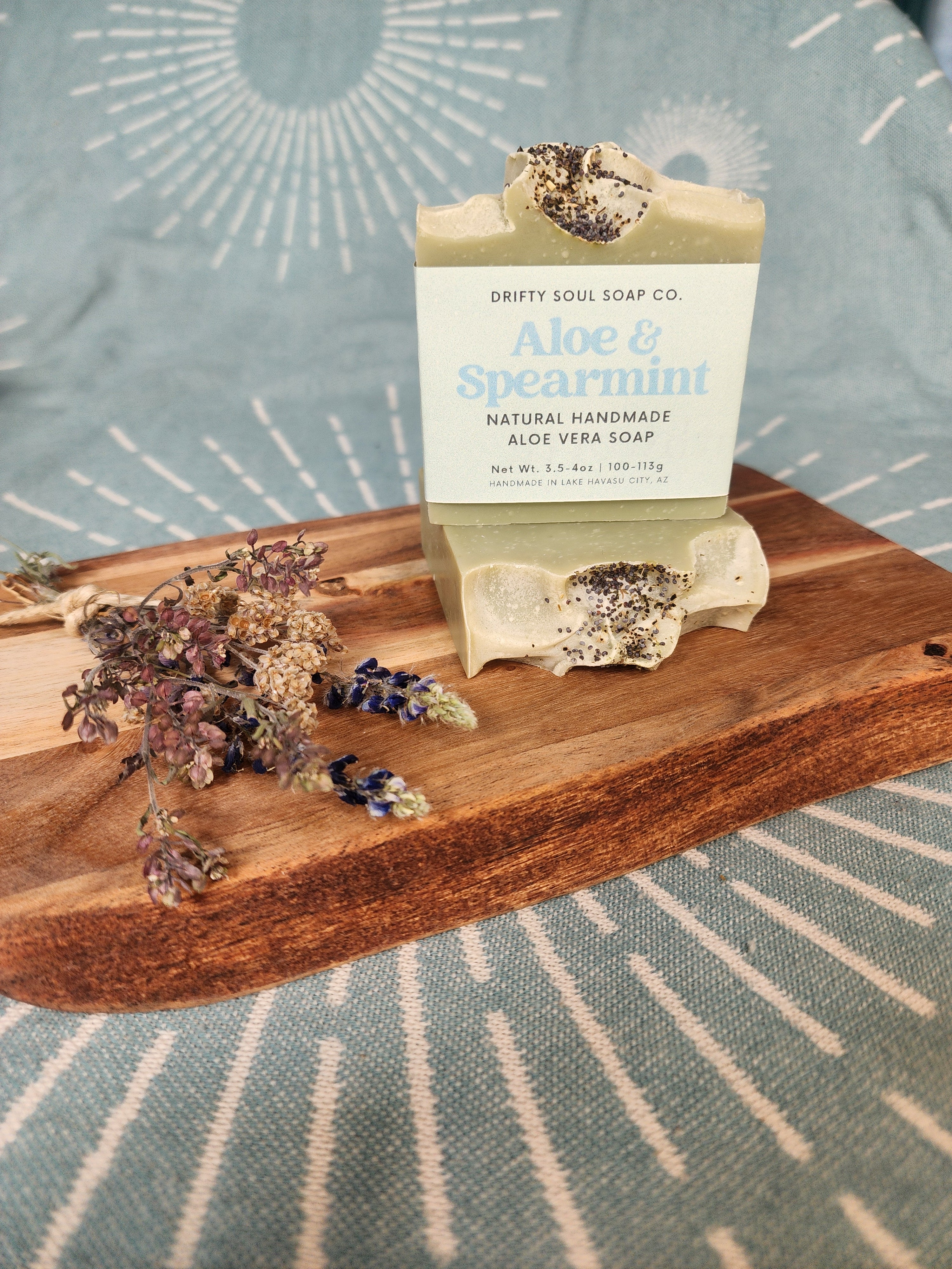 Spearmint Aloe Vera Soap