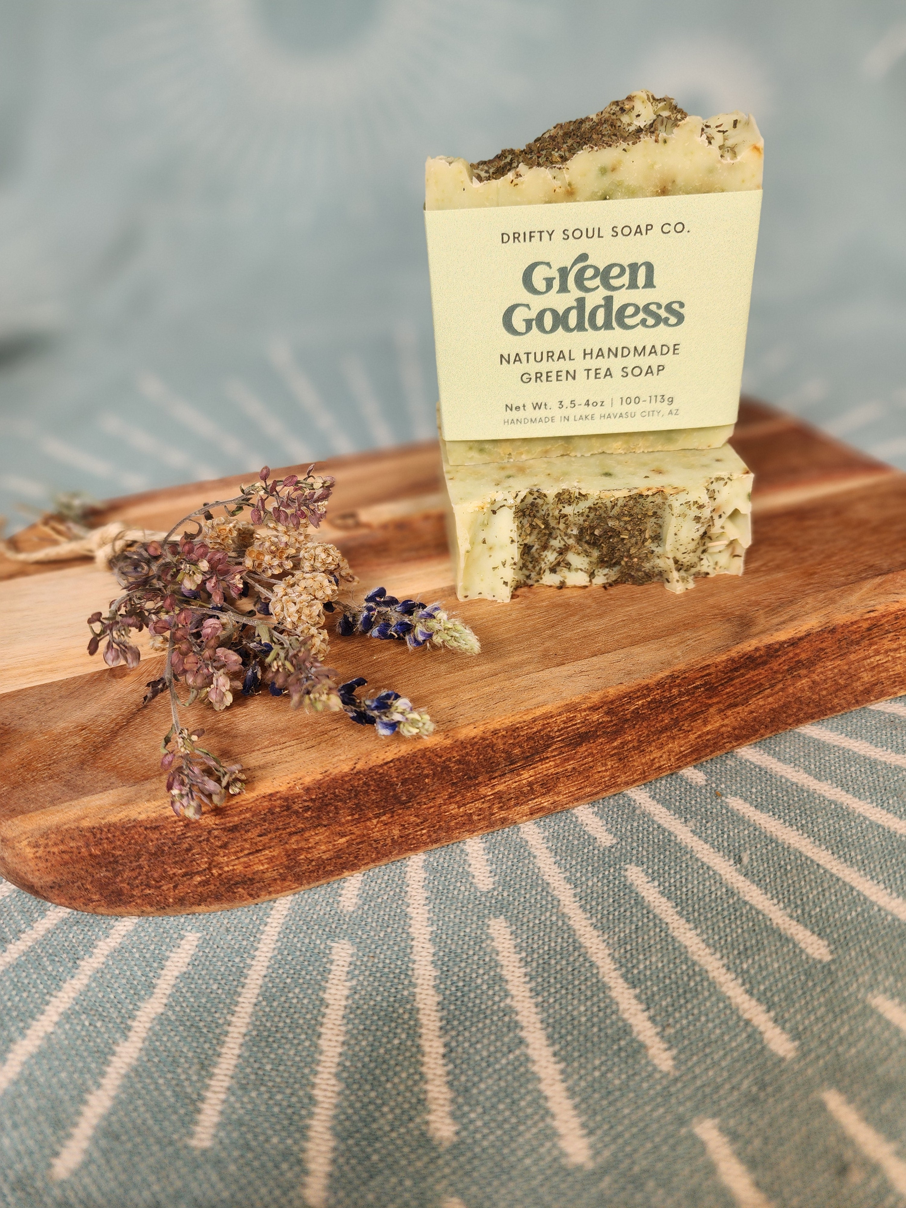 Green Goddess Green Tea Soap