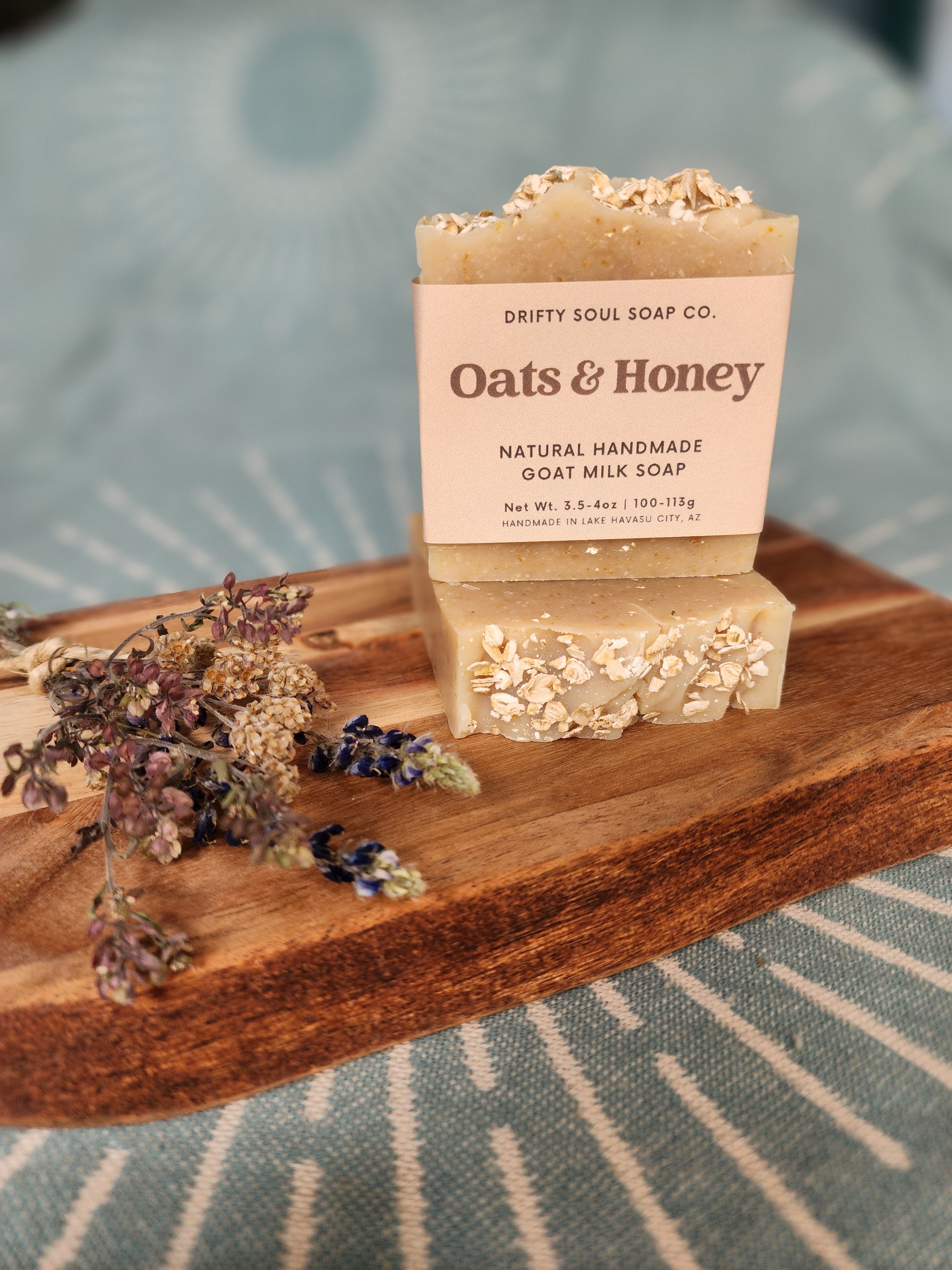 Oats & Honey Goat Milk Soap
